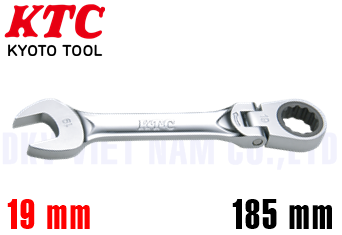 Cờ lê vòng miệng KTC MSR2S-19F