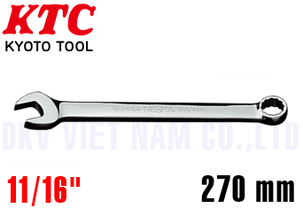 Cờ lê vòng miệng KTC NMS2L-11/16