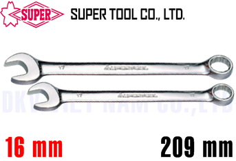 Cờ lê vòng miệng Super Tools CBW 16