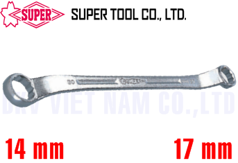 Cờ lê vòng miệng Super Tools DL 1417