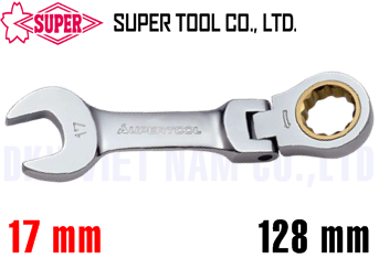 Cờ lê vòng miệng Super Tools GRW 17FS