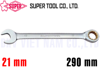 Cờ lê vòng miệng Super Tools GRW 21