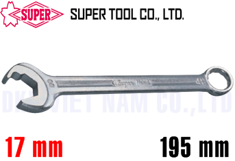 Cờ lê vòng miệng Super Tools SH 17