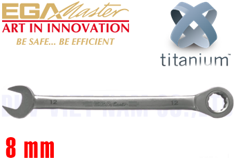 Cờ lê vòng miệng Titanium Egamaster 74820