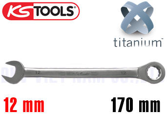 Cờ lê vòng miệng Titanium KS Tools 965.1012