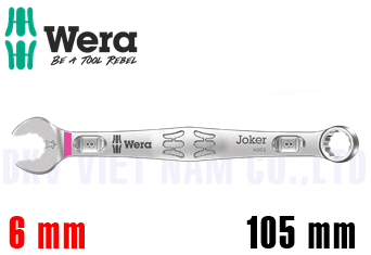 Cờ lê vòng miệng Wera 05020198001