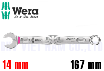 Cờ lê vòng miệng Wera 05020205001