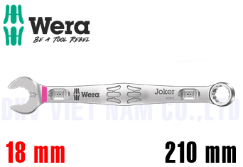 Cờ lê vòng miệng Wera 05020209001