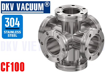Cút chân không CF100, 6 cổng