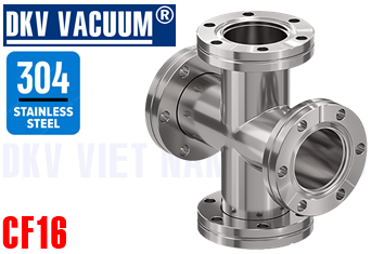 Cút chân không CF16, chữ thập