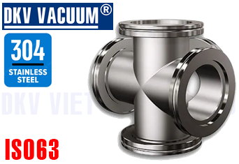 Cút chân không ISO63, 5 cổng
