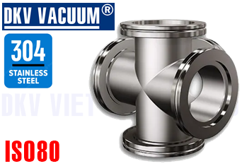 Cút chân không ISO80, 5 cổng