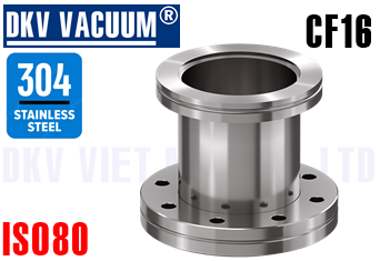 Cút chân không ISO80/CF16
