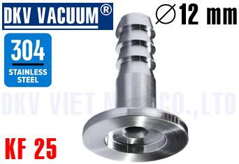 Cút chân không KF25, phi 12 mm
