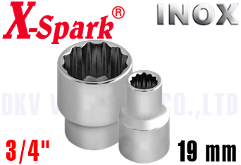 Đầu chụp bulong Inox X-Spark 8503-19