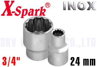 Đầu chụp bulong Inox X-Spark 8503-24
