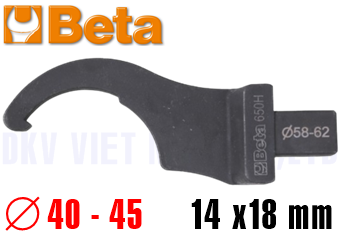 Đầu cờ lê 650H 14X18-40/45