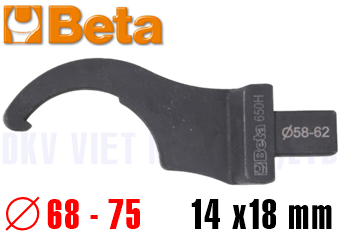 Đầu cờ lê 650H 14X18-68/75