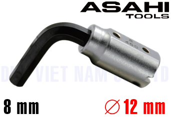 Đầu cờ lê lực Asahi LCX0408