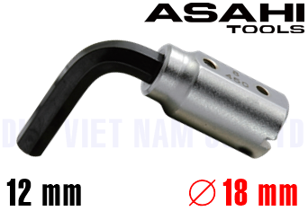 Đầu cờ lê lực Asahi LCX1812