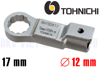Đầu cờ lê lực Tonichi RH12D X 17