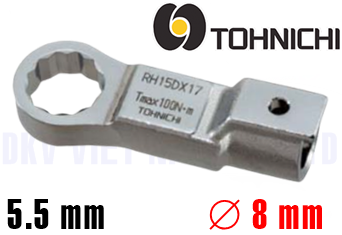 Đầu cờ lê lực Tonichi RH8D X 5.5