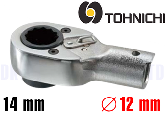 Đầu cờ lê lực Tonichi RQH12D X 14