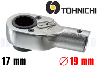 Đầu cờ lê lực Tonichi RQH19D X 17