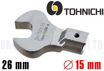 Đầu cờ lê lực Tonichi SH15D X 26