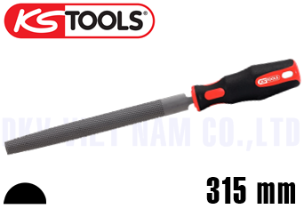 Dũa bán nguyệt KS Tools 157.0115