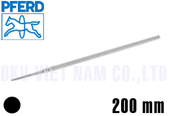 Dũa tròn Pferd 1562 200 H2