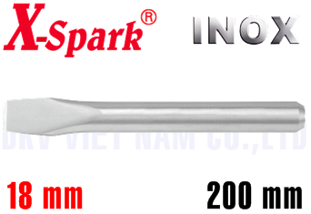 Đục phẳng Inox X-Spark 8604-1008