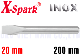 Đục phẳng Inox X-Spark 8604-1010