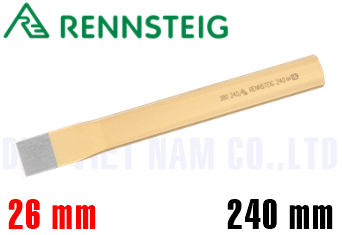 Đục phẳng Rennsteig 380 240 0