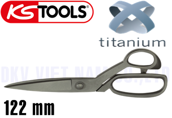 Kéo Titanium KS Tools 965.1302