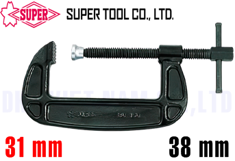 Kẹp chữ C Super Tools BC 38