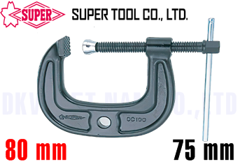 Kẹp chữ C Super Tools CC 75