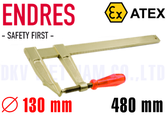Kẹp chữ F chống cháy nổ Endres 1800001S