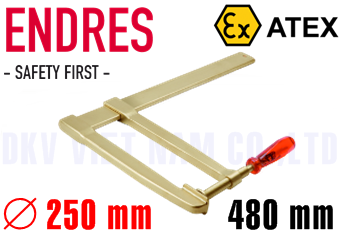 Kẹp chữ F chống cháy nổ Endres 1800002S 