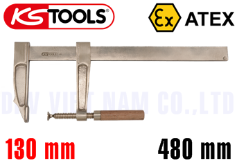 Kẹp chữ F chống cháy nổ KS Tools 963.5020