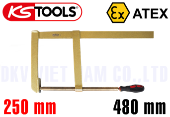Kẹp chữ F chống cháy nổ KS Tools 963.5021