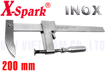 Kẹp ống inox X-Spark 8618-1004