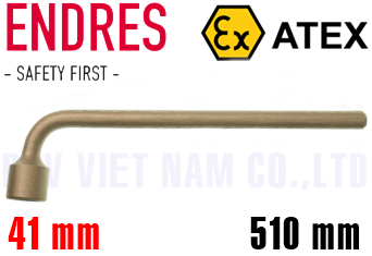 Khẩu chữ L chống cháy nổ Endres 0340041S