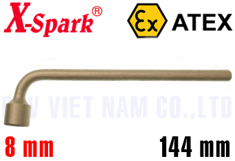Khẩu chữ L chống cháy nổ X-Spark 121A-8