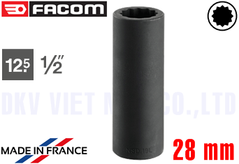 Khẩu Chụp Bulong Facom NSD.28L