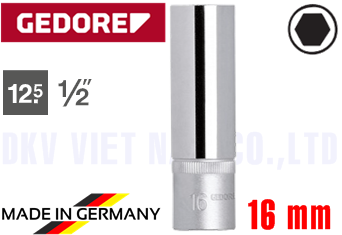  Khẩu chụp bulong Gedore Red R61021612