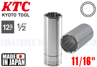 Khẩu chụp bulong KTC B4L-11/16W