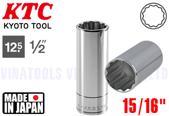 Khẩu chụp bulong KTC B4L-15/16W