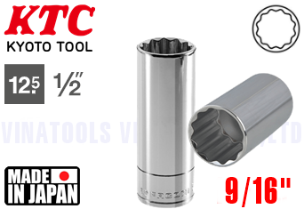 Khẩu chụp bulong KTC B4L-9/16W