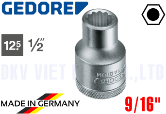 Khẩu Chụp Bulong Gedore D 19 9/16W